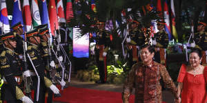 President Ferdinand Marcos Jr and his wife Louise Araneta.