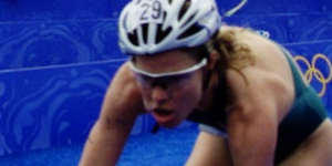 The women’s triathlon at the Sydney 2000 Olympics.