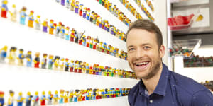 Hamish Blake is the host of LEGO Masters and the hot favourite to win his second TV Week Gold Logie.