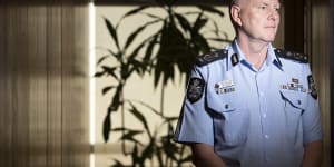 ACT Policing Chief Police Officer Ray Johnson.