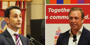 Premier and the man who wants his job tackle community election hit-list