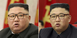 Kim Jong-un lost 20kg,is not using a body double,spy agency says