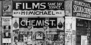 It was also a chemists and then branched out into photography.