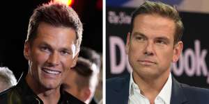 Tom Brady would make an impressive plus-one for Lachlan Murdoch at the NRL’s double-header in Las Vegas. 