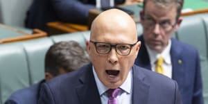 ‘The politics of grievance’:Dutton’s Abbott-style strategy to regain power