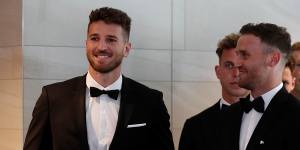 Marcus Bontempelli at the Brownlow Medal count.