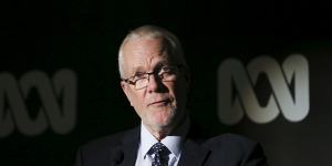 ABC chairman Justin Milne