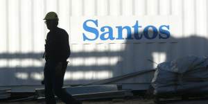 Santos is Australia's second largest oil and gas producer.