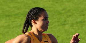 Australia’s fastest woman,Torrie Lewis.