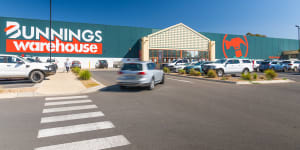 Bunnings’ MD Mike Schneider says theft and customer aggression are year-round issues that began escalating during the pandemic.