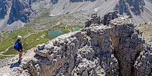 Around the valley are nine assisted via ferrata routes,from easy to cliff epics.