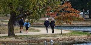 Lake Wendouree home values have dropped.