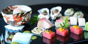 Lilotang's sashimi platter.
