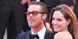 Brad Pitt and Angelina Jolie at the Cannes Film Festival.