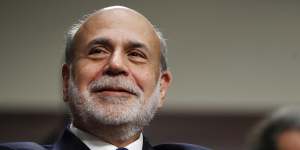 Ben Bernanke is one of three economists to share the prize.
