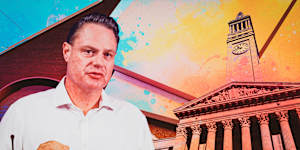 Lord Mayor Adrian Schrinner graphic for information on Brisbane City Council Story. 
