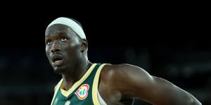 Duop Reath was the Boomers’ leading scorer against Venezuela.