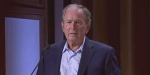 ‘I mean Ukraine!’:George W Bush confuses Iraq with Ukraine
