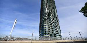 Opal Tower residents in Sydney Olympic Park were forced to evacuate after cracks appeared in the building.