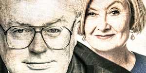 Graham Richardson and Kate McClymont.