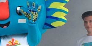 Commonwealth Games mascot Borobi was designed by Kalkadoon artist Chern’ee Sutton.