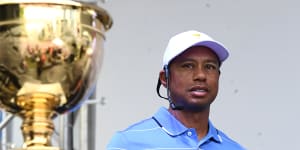 Woods coy on playing role as Els brushes off Reed drama