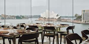 The view from the dining room. 