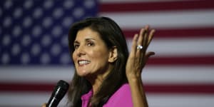 ‘Huge boost’:Nikki Haley wins powerful Koch network funding as she takes on Donald Trump