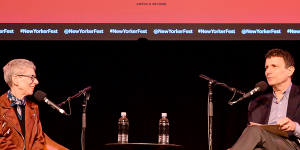 Events such as The New Yorker Festival have been a good source of non-print revenue for Condé Nast. 