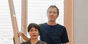 Tania Zambrano Ovalle and her husband Jean-Gilles Decosterd live in Le Bled with their 11-year-old twins.