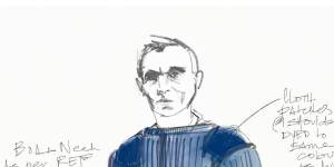 A costume sketch captures Daniel Craig’s high-brow,low-flash,nonchalantly cool look in No Time to Die.