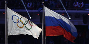 Russia has been banned from the Olympics for its invasion of the Ukraine.