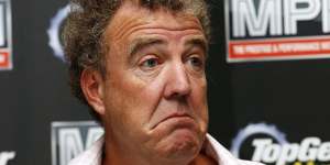 Clarkson in 2008 when he was suspended from Top Gear after an altercation with a producer.