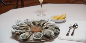 As cost of living bites,oysters and Champagne are no longer an option. 