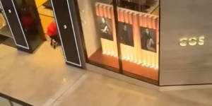 ‘God-tier legend’:Dramatic video captures moment man confronts Bondi attacker on escalator