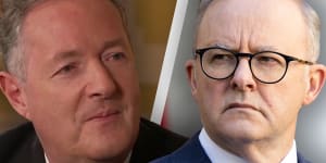 Piers Morgan,Anthony Albanese