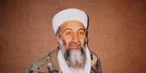 Osama bin Laden during an interview by Pakistani journalist,Hamid Mir,near Kabul in 2001.