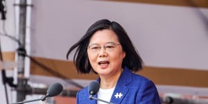 Taiwan’s president Tsai Ing-wen