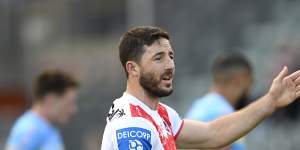 On the move:former Dragon Ben Hunt.