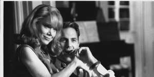 Kevin Costner and Sissy Spacek in JFK.