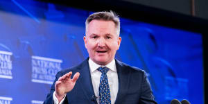 Federal Climate Change and Energy Minister Chris Bowen. 