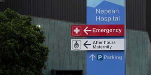 Nepean Hospital’s emergency patients were the least satisfied in Sydney.