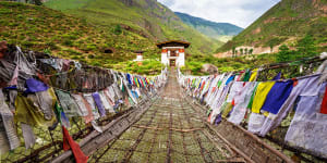 The Trans-Bhutan Trail,a more than 400-kilometre-long hiking track leads clear across the centre of the country.