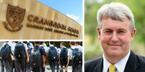 It has been a tumultuous week at Cranbrook following the resignation of headmaster Nicholas Sampson. The volatility might not be over yet.