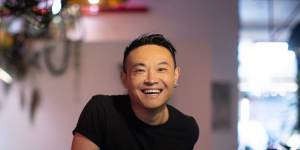 Shu owner Shu Liu has carved out a niche with his Collingwood restaurant's mix of Sichuan and vegan,