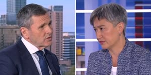Penny Wong defends her relations with late Labor colleague.