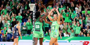 Fever run hot to down the Vixens and book preliminary final spot