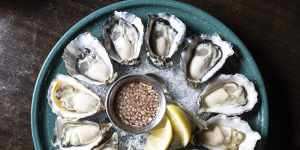 Go-to dish:The oyster selection is fun to slurp your way around the Australian coast.