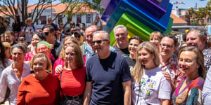 ‘I’ll be the first PM to march in Mardi Gras’:Albanese