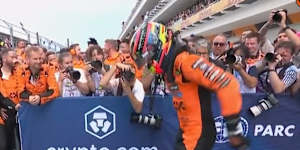 'He was far too nice':Piastri explains'griddy'celebration